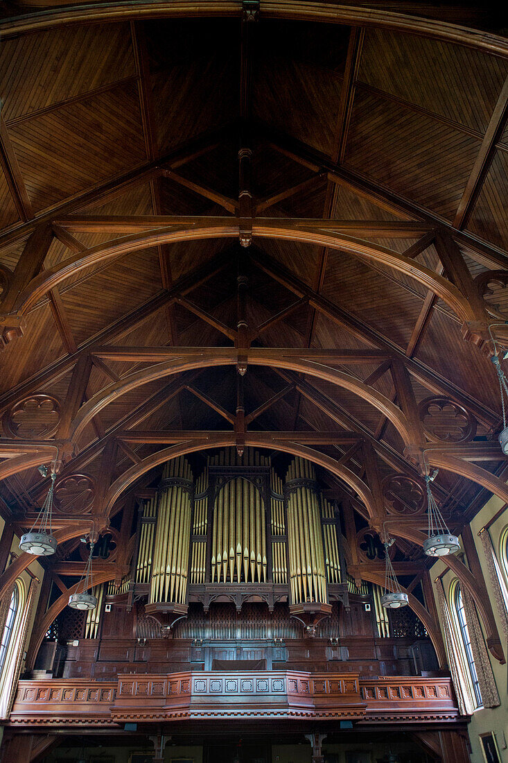 Hutchings-Votey Organ, Sayles Hall, Brown Universität, Providence, Rhode Island, USA