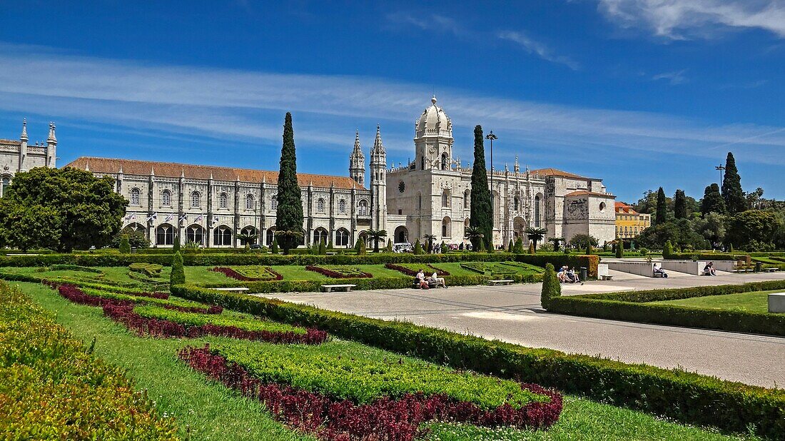 Mosteiro dos Jeronimos, UNESCO World Heritage Site, Belem, Lisbon, Portugal, Europe