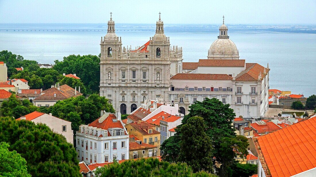 Church of Sao Vicente of Fora, Alfama, Lisbon, Portugal, Europe