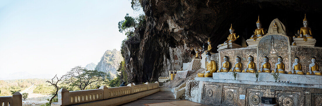 Yathe Byan Cave, Hpa-an, Kayin State, Myanmar (Burma), Asia