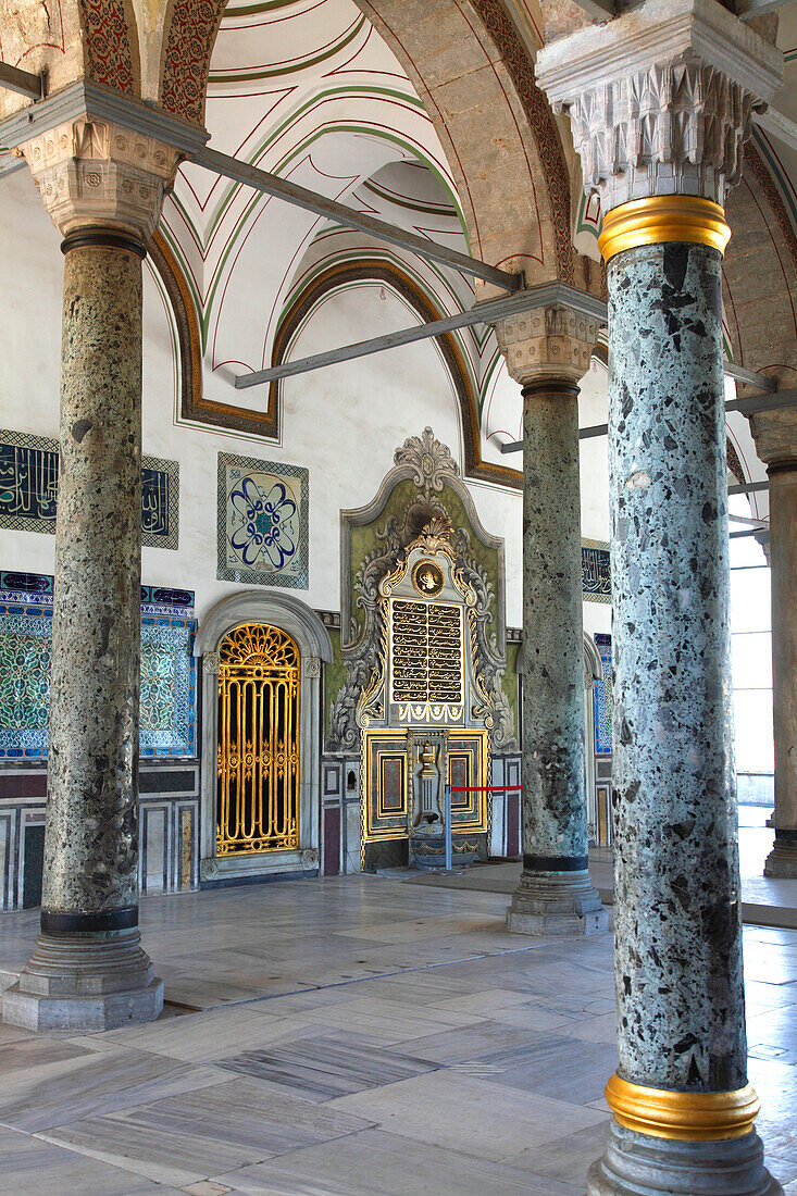 Turkey, Istanbul, municipality of Fatih, district of Sultanahmet, Topkapi palace (Topkapi sarayi) (unesco world heritage)