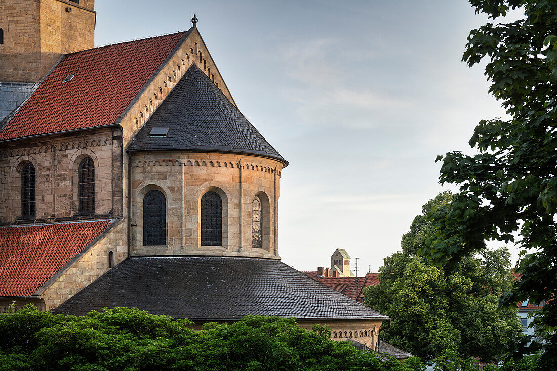 Kirche St. Godehard, Altstadt von Hildesheim, Niedersachen, Deutschland