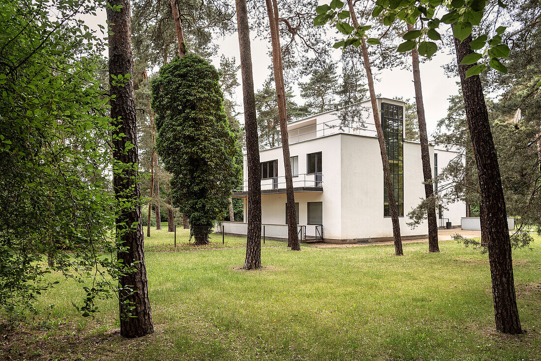 UNESCO Welterbe Bauhaus, Haus Muche / Schlemmer, Meisterhäuser, Dessau, Dessau-Roßlau, Sachsen-Anhalt, Deutschland