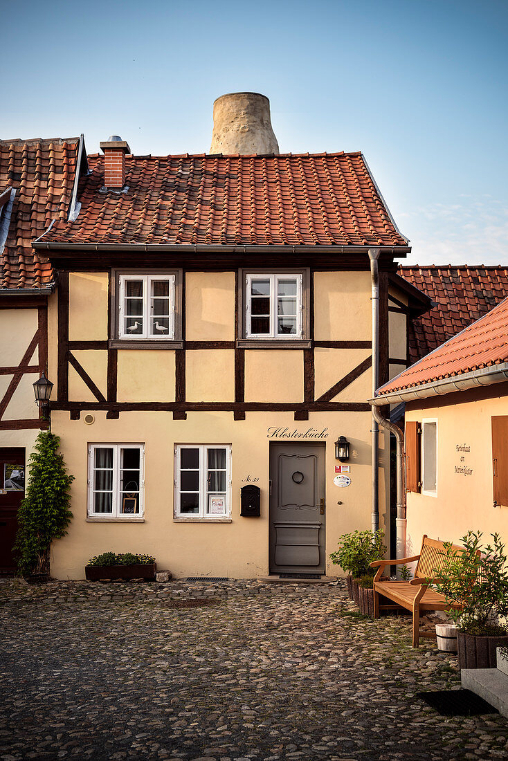 UNESCO Welterbe Fachwerkstadt Quedlinburg, Altstadt, Sachsen-Anhalt, Deutschland