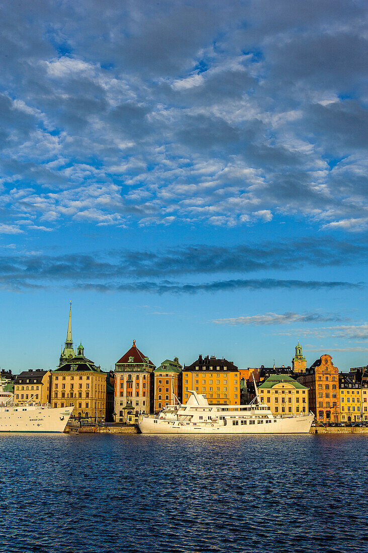 View from Soedermalm on Old Town Gamla Stan, Stockholm, Sweden