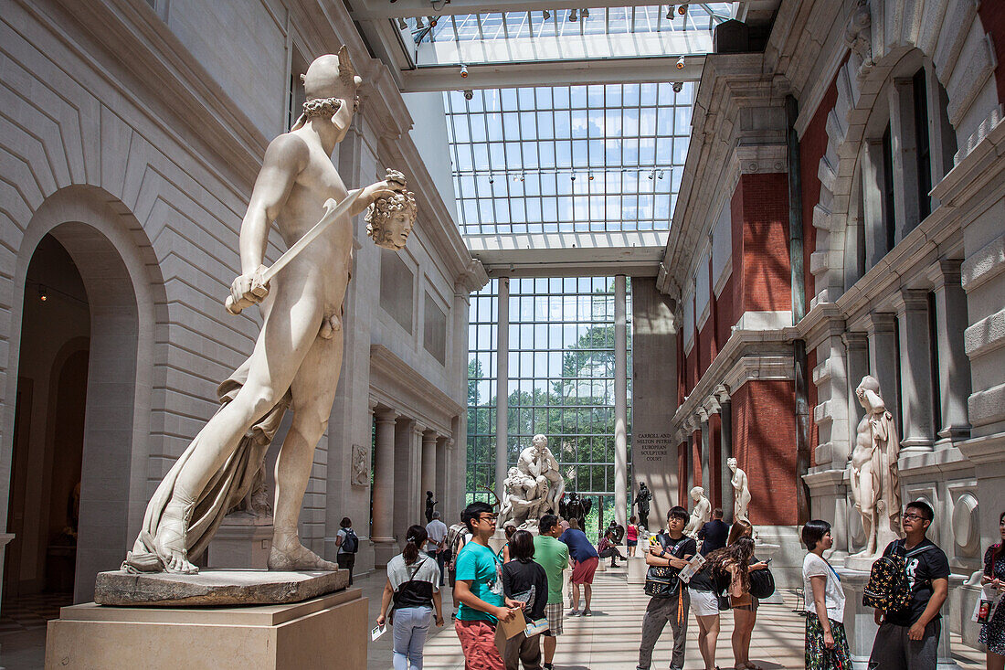 at the new york metropolitan museum, upper east side, manhattan, new york city, state of new york, united states, usa