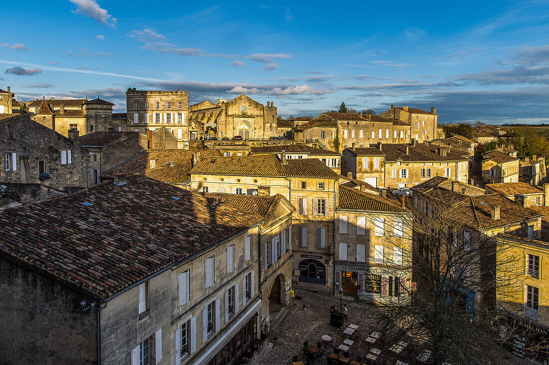 village of saint-emilion, (33) gironde, nouvelle aquitaine, france