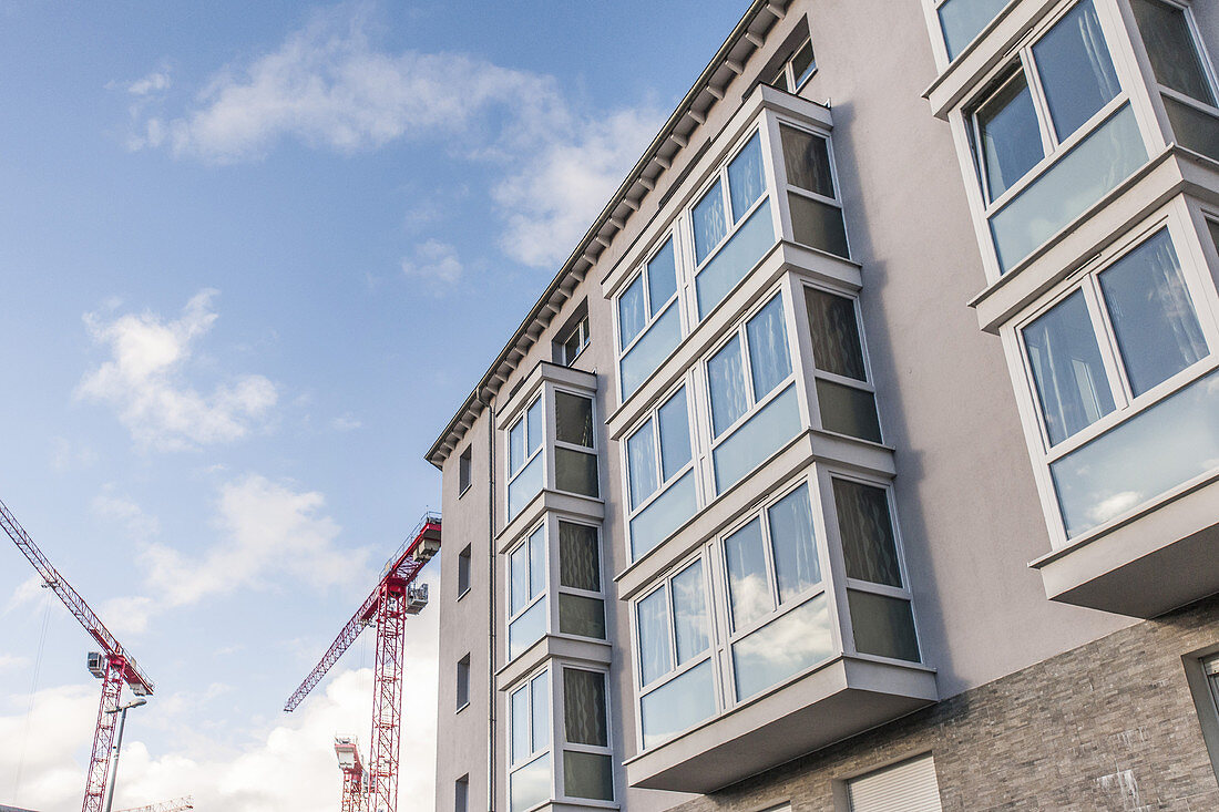 Residential construction in Hamburg, Hamburg, North Germany, Germany