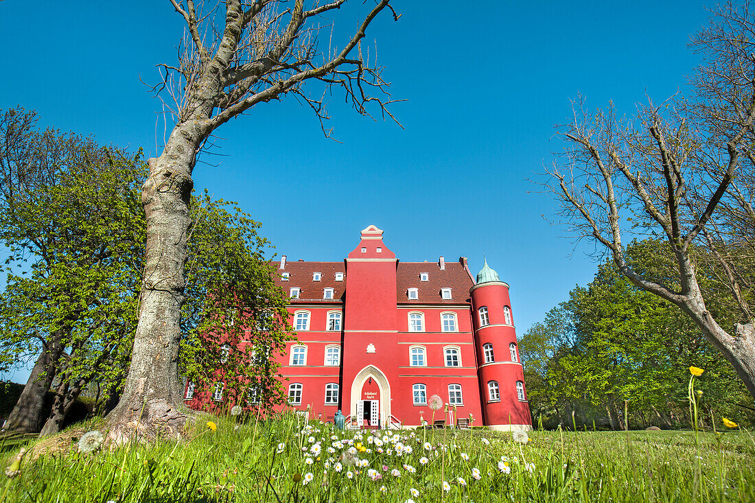 Hotel Schloss Spyker, Jasmund, Rügen, Mecklenburg-Vorpommern, Deutschland