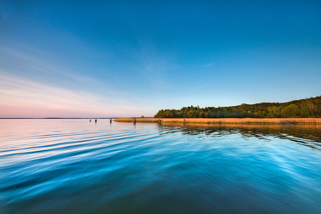 Grosser Jasmunder Bodden, Ralswiek, Ruegen Island, Mecklenburg-Western Pomerania, Germany