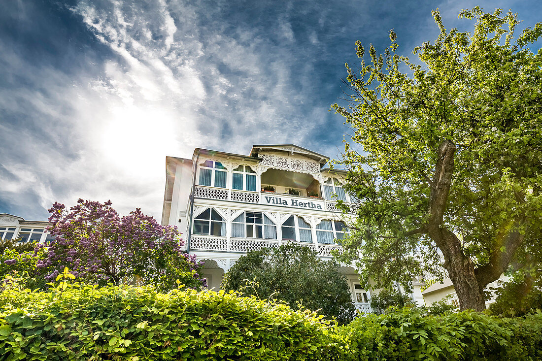 Typical architecture, Sassnitz, Rügen Island, Mecklenburg-Western Pomerania, Germany