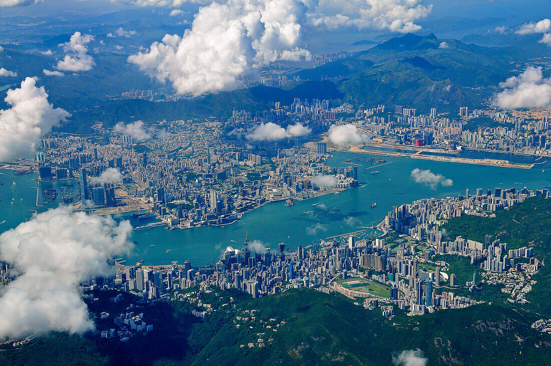 Hongkong Island und Kowloon, Hongkong, Volksrepublik China