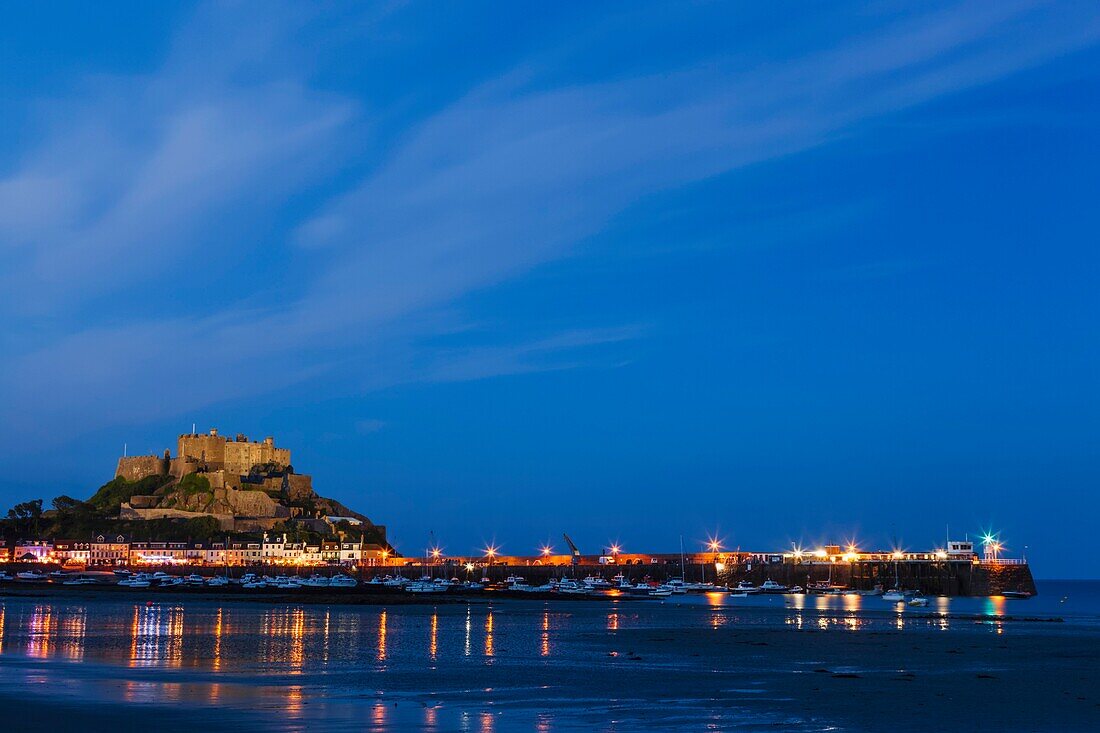 United Kingdon, Channel Islands, Jersey, Gorey, Mont Orgueil Castle