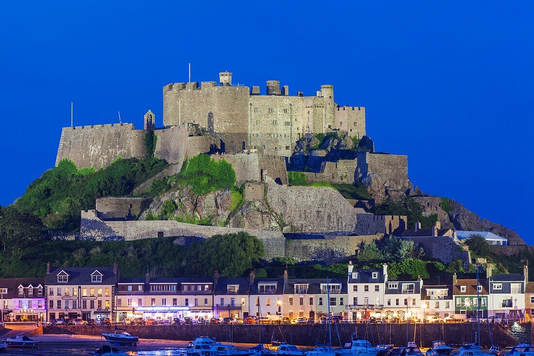 United Kingdon, Channel Islands, Jersey, Gorey, Mont Orgueil Castle