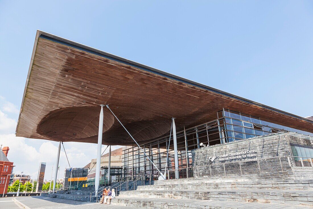 Wales, Cardiff, Cardiff Bay, National Assembly for Wales Building