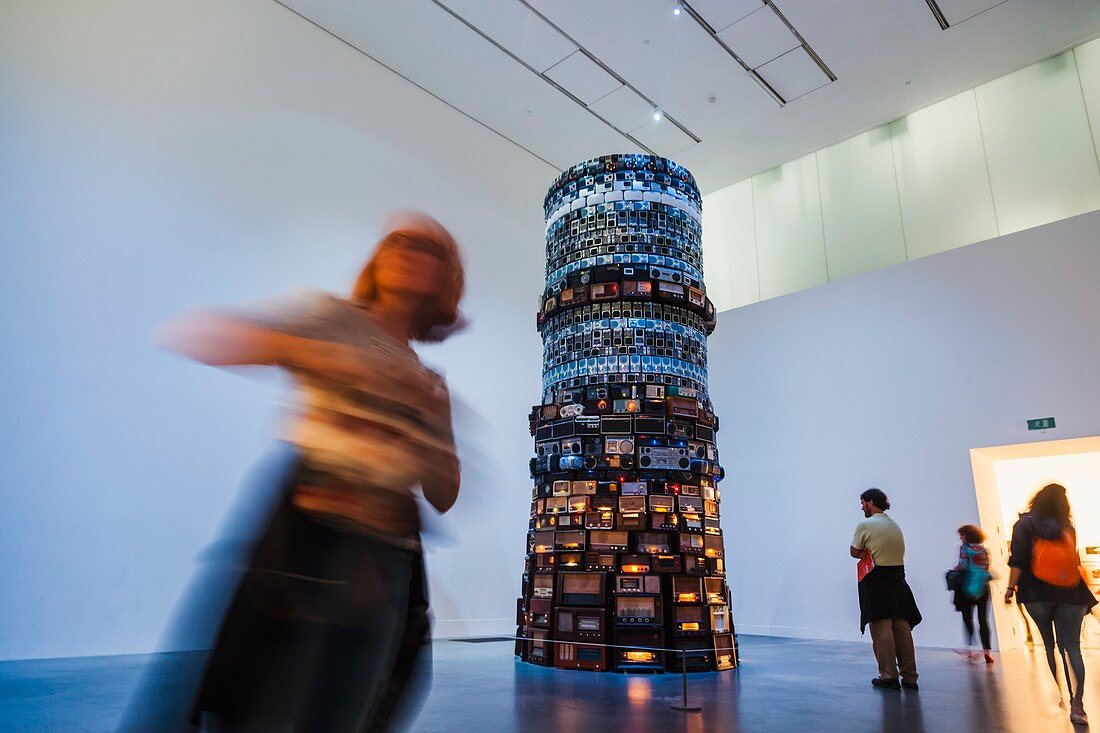 'England, London, Tate Modern, Artwork titled ''Babel'' by Cildo Meireles dated 2003'