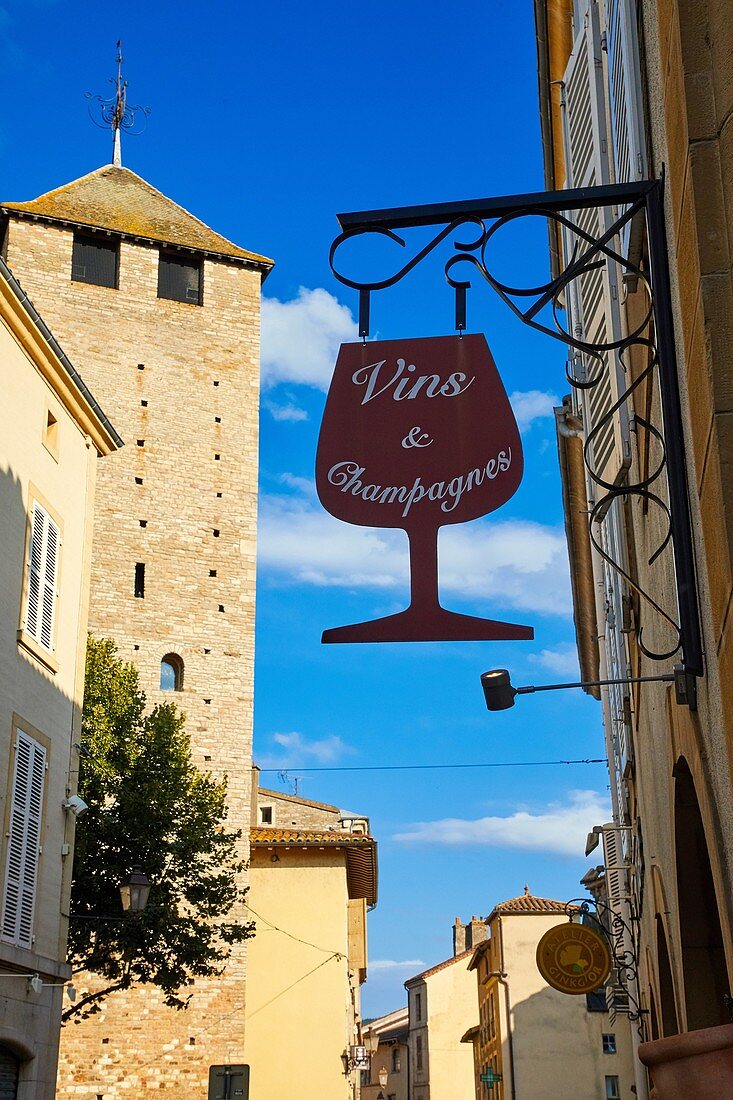 Tour des Fromages, Cluny, Departement Saone-et-Loire, Region Burgund, Gebiet Maconnais, Frankreich, Europa