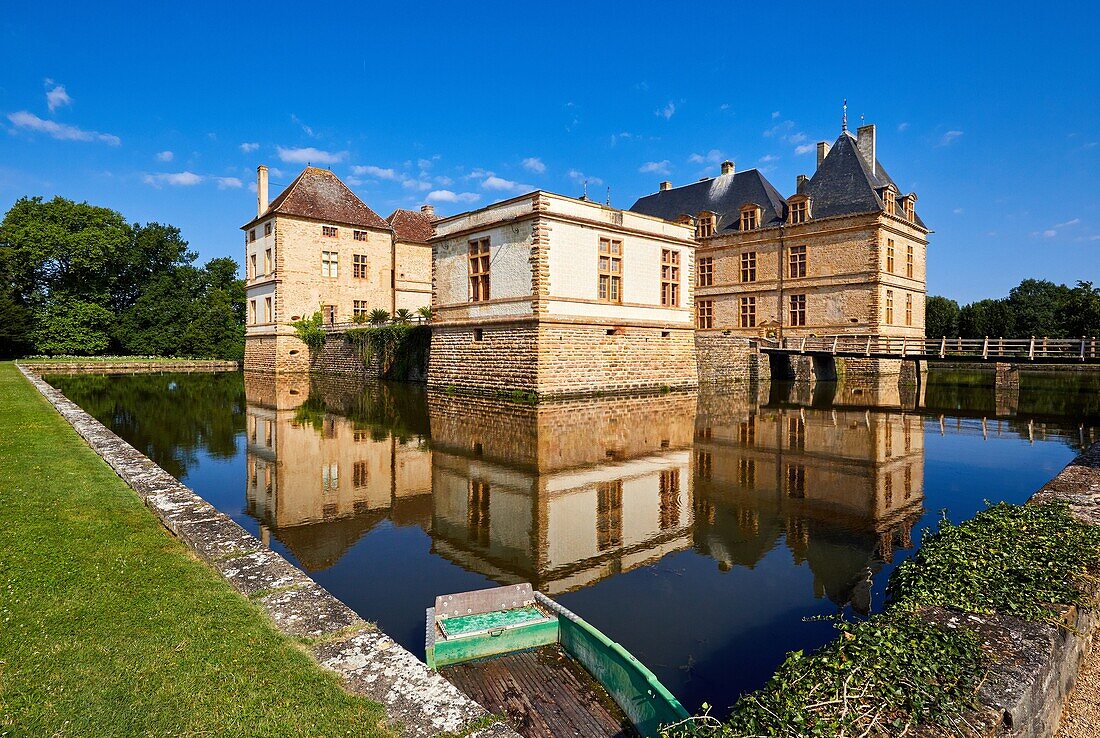 Castle of Cormatin, Saone-et-Loire Department, Burgundy Region, Maconnais Area, France, Europe