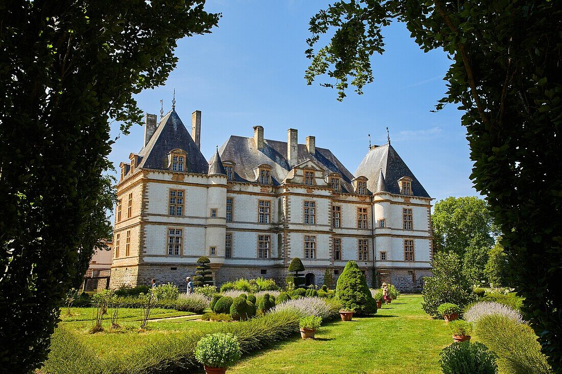 Castle of Cormatin, Saone-et-Loire Department, Burgundy Region, Maconnais Area, France, Europe