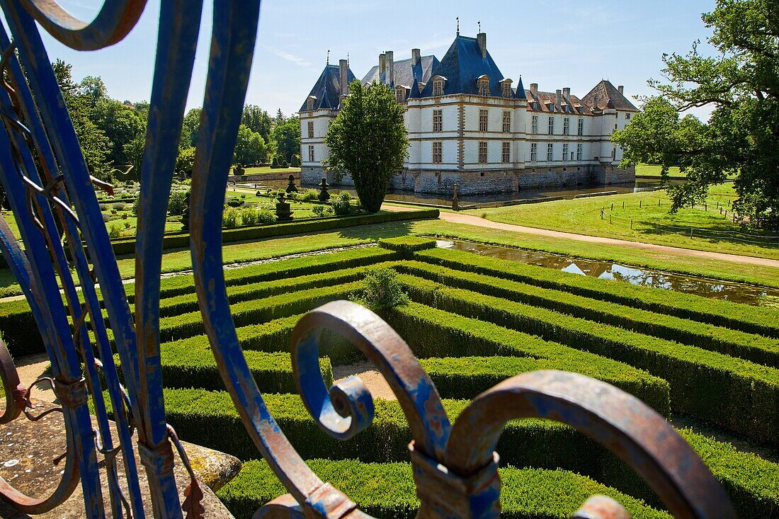 Castle of Cormatin, Saone-et-Loire Department, Burgundy Region, Maconnais Area, France, Europe