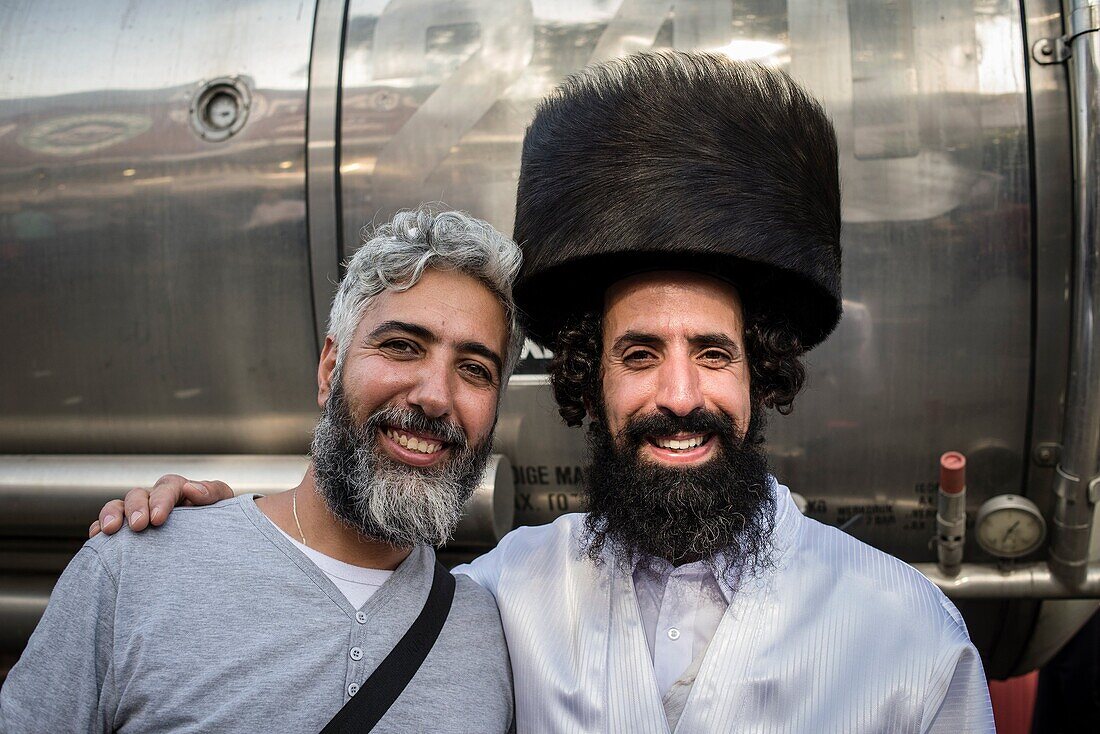 Jewish New Year in Uman, Ukraine, Every year, thousands of Orthodox Bratslav Hasidic Jews from different countries gather in Uman to mark Rosh Hashanah, the Jewish New Year, near the tomb of Rabbi Nachman, a great grandson of the founder of Hasidism