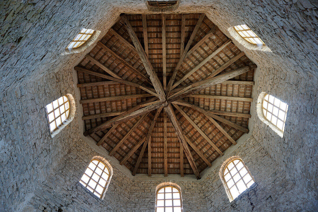 Euphrasian Basilica, UNESCO World Heritage Site, Porec, Istra Peninsula, Croatia, Europe
