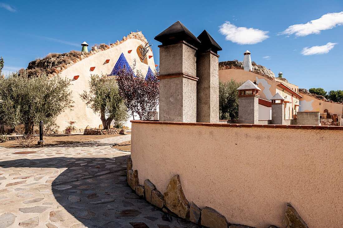 Cuevas, la Granja, Guadix, Andalusia, Spain, house, Europe