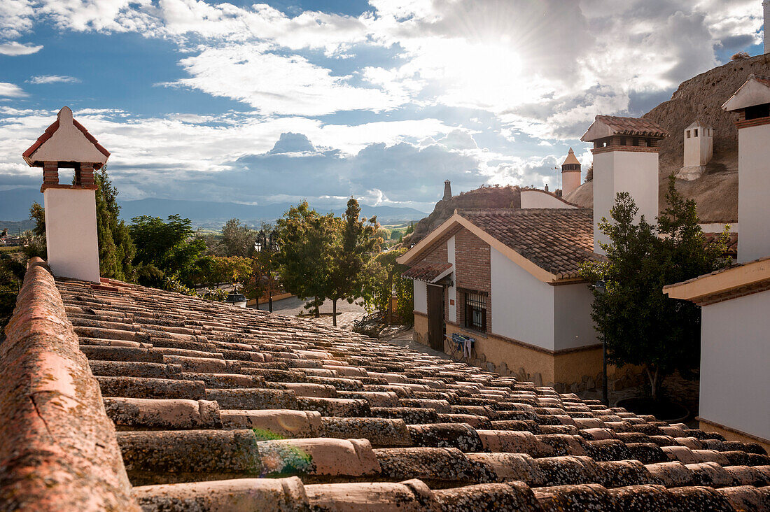 Cuevas, la Granja, Guadix, Andalusien, Spanien, Europa