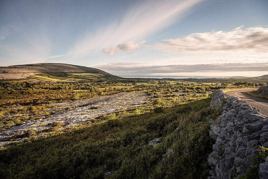 karst landscape The Burren, County Clare, Ireland, Europe