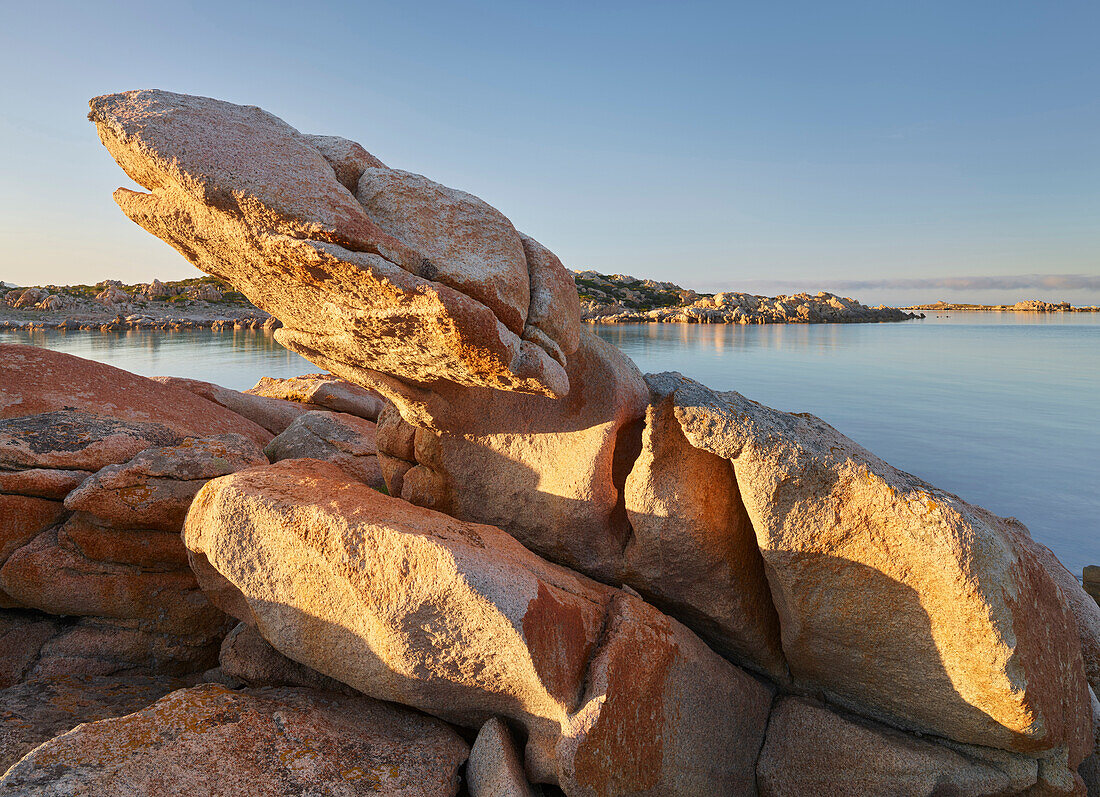rock formations in the Nature Reserve, near Bonifacio, Department of Corse du Sud, bruzzi Corsica, France