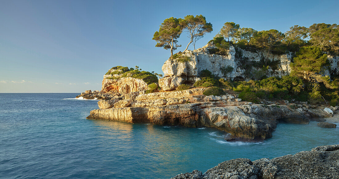 Cala s'Almunia, Santanyi, Mallorca, Balearic Islands, Spain