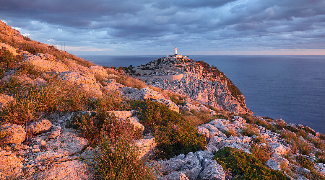 lighthouse at Cap Formentor, Mallorca, Balearic Islands, Spain