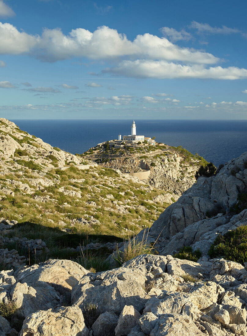 Leuchtturm am Cap Formentor, Mallorca, Balearen, Spanien
