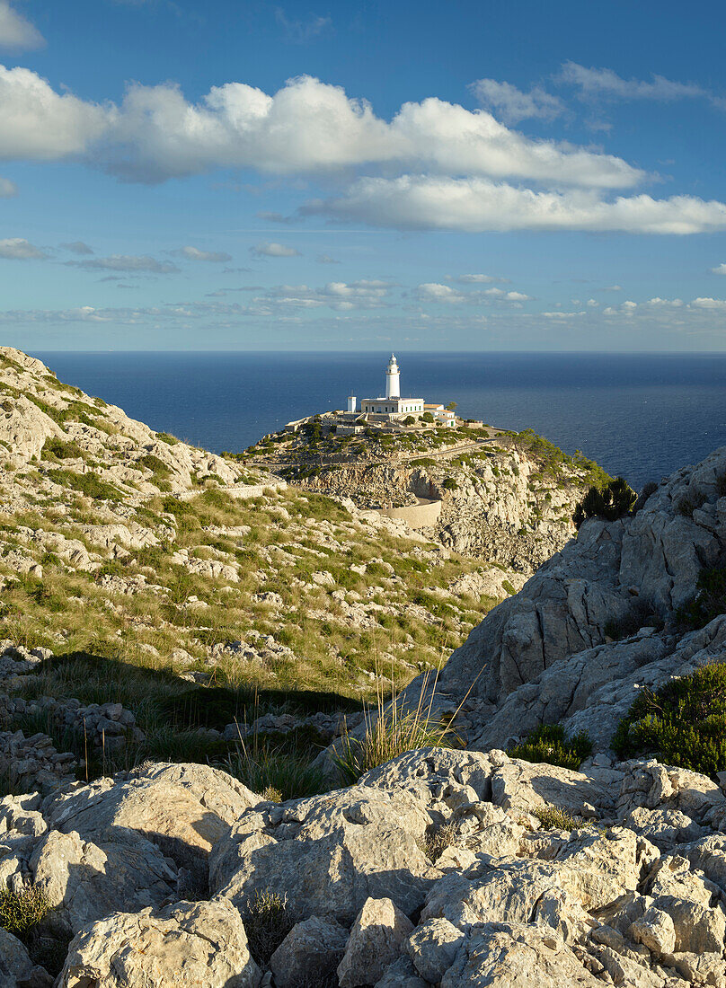 lighthouse at Cap Formentor, Mallorca, Balearic Islands, Spain