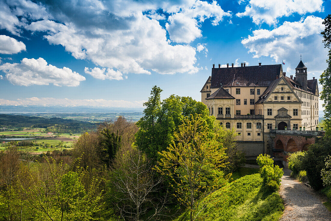 Heiligenberg Castle, Renaissance castle, Heiligenberg, Lake Constance District, Linzgau, Lake Constance, Baden-Württemberg, Germany