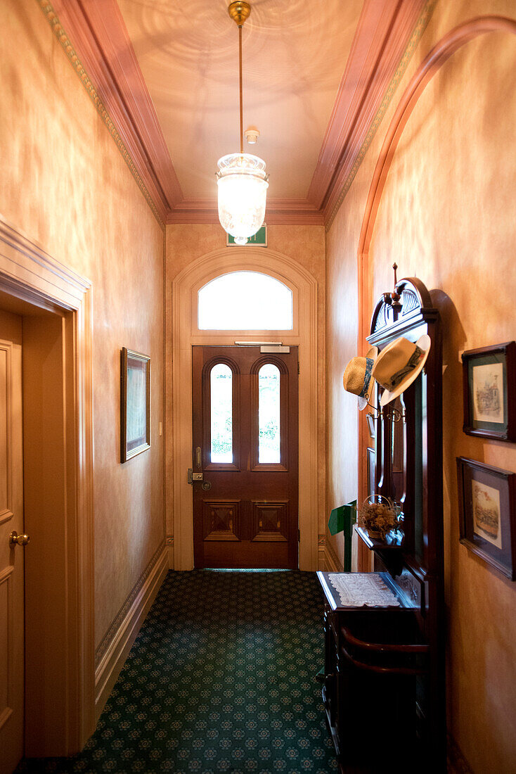 Interior of the Victoria Court Hotel in the inner city suburb of Potts Point, Sydney, New South Wales, Australia