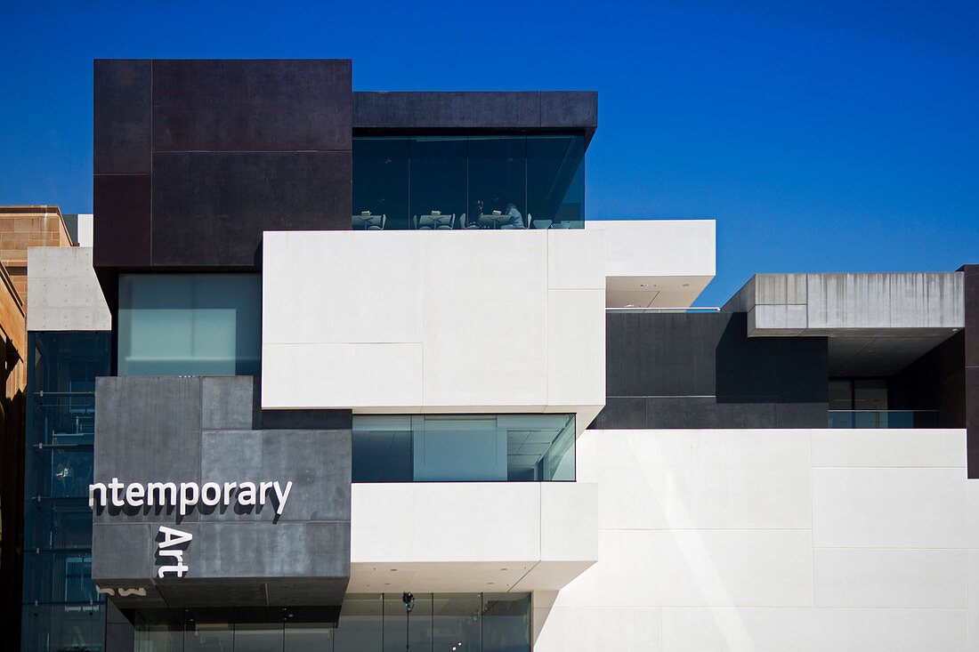 Der neue Anbau der Museum of Contemporary Art, Sydney, New South Wales, Australien