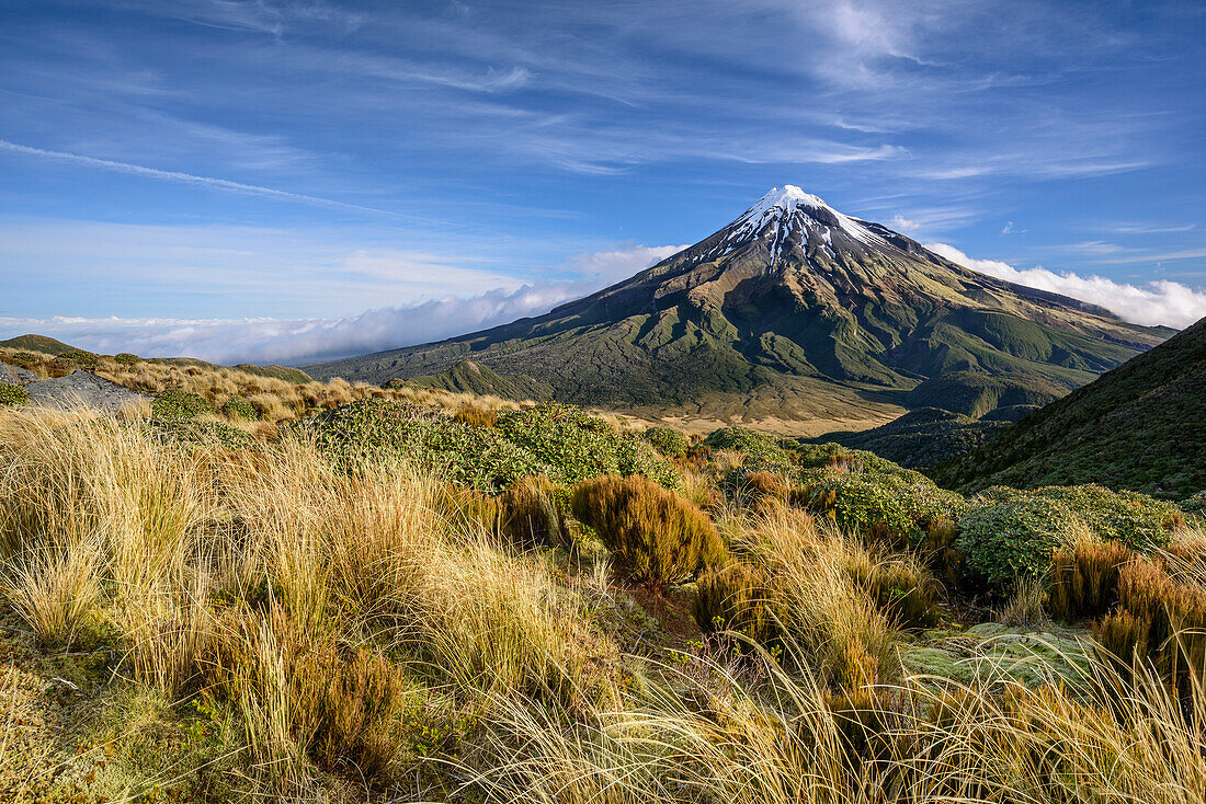 Vulkan Mount Egmont, Egmont Nationalpark, Taranaki, Nordinsel, Neuseeland