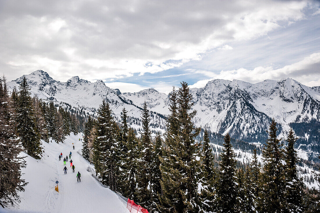 skiing, winter, Schladming, Austria, Europe