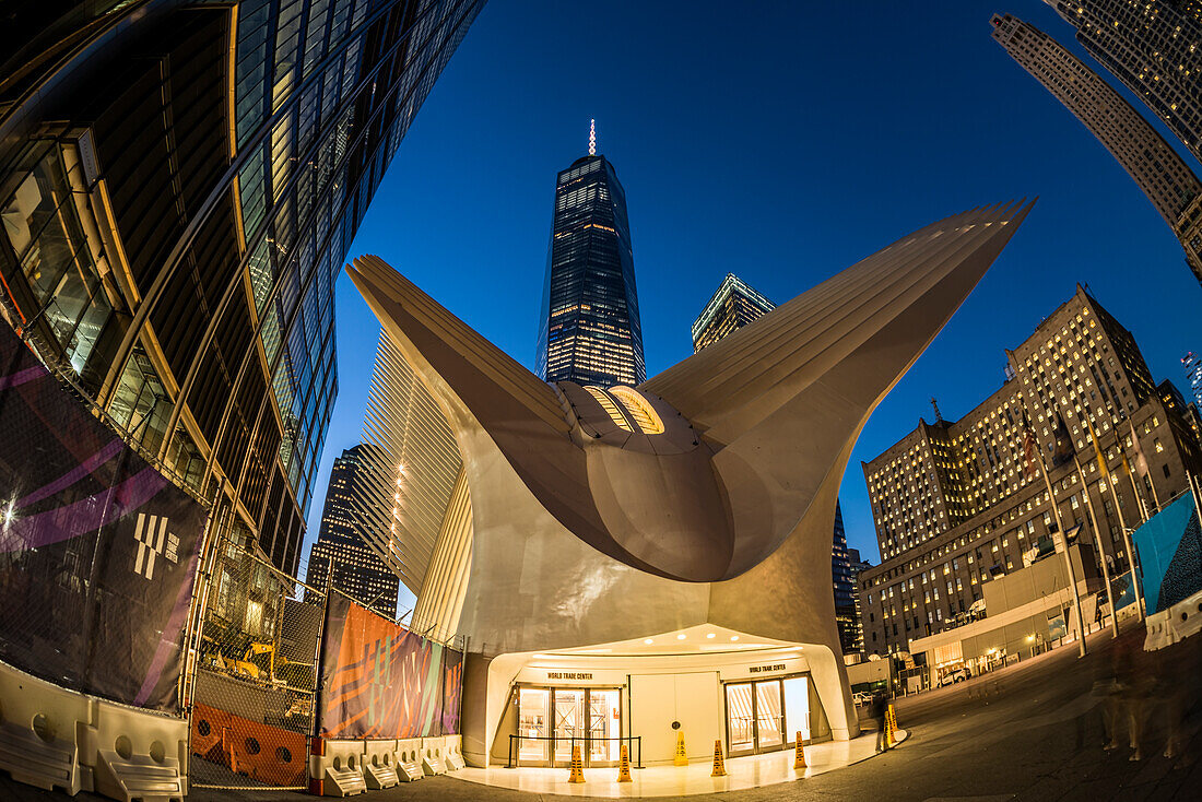 The Oculus By The World Trade Center; New York City, New York, United States Of America