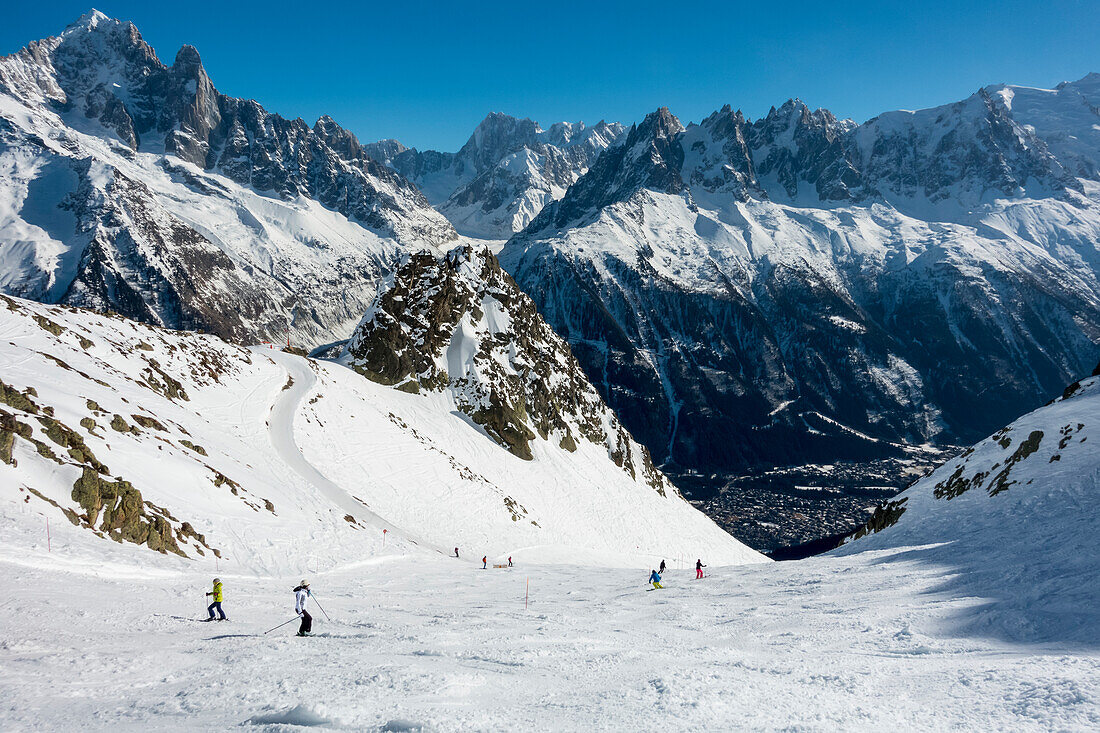 Brevent-Flegere Ski Area; Chamonix, France