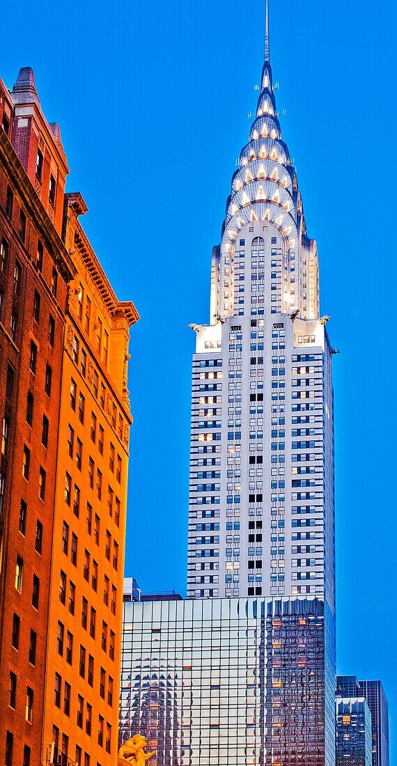 Chrysler Building, Midtown, Manhattan, New York City, New York, USA.