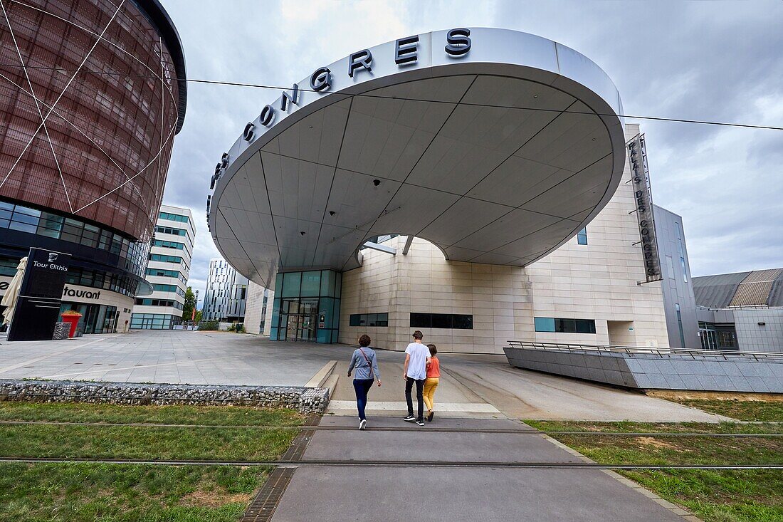 Palais des Congres, Boulevard de Champagne, Dijon, Côte d'Or, Region Burgund, Burgund, Frankreich, Europa