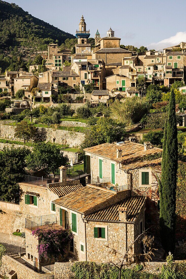 Cartuja , Valldemossa, Sierra de Tramuntana, Mallorca, Balearen, spanien, europa