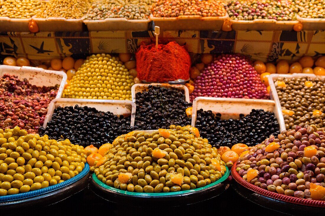 North Africa, Morocco, Meknes district. Market of Meknes.