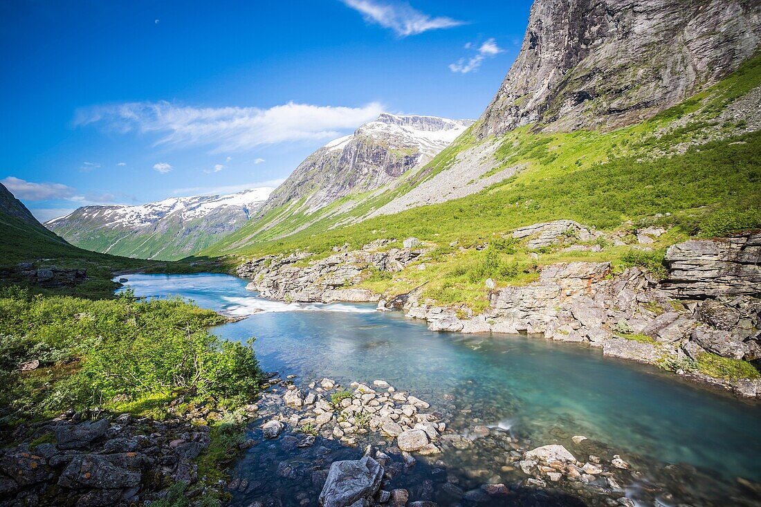 Trollstigen, More og Romsdal county, Norway.