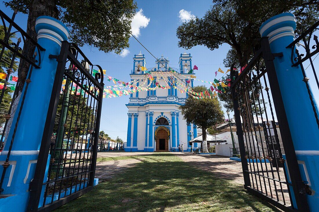 Saint Lucy Church, San Cristobal de las Casas, Chiapas, Mexico.