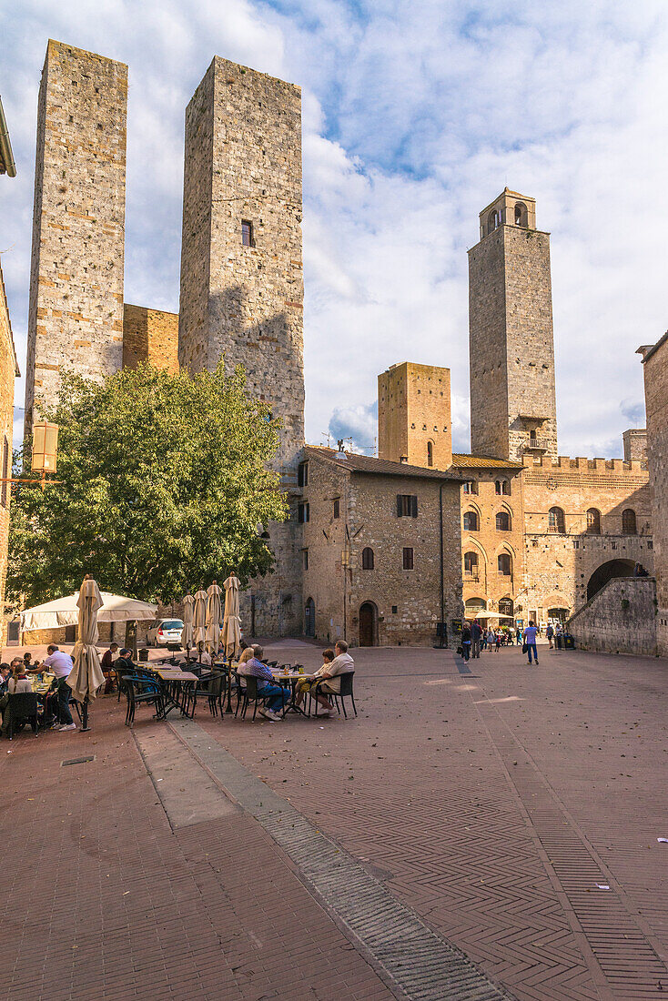 San Gimignano, Siena province, Tuscany, Italy, Europe