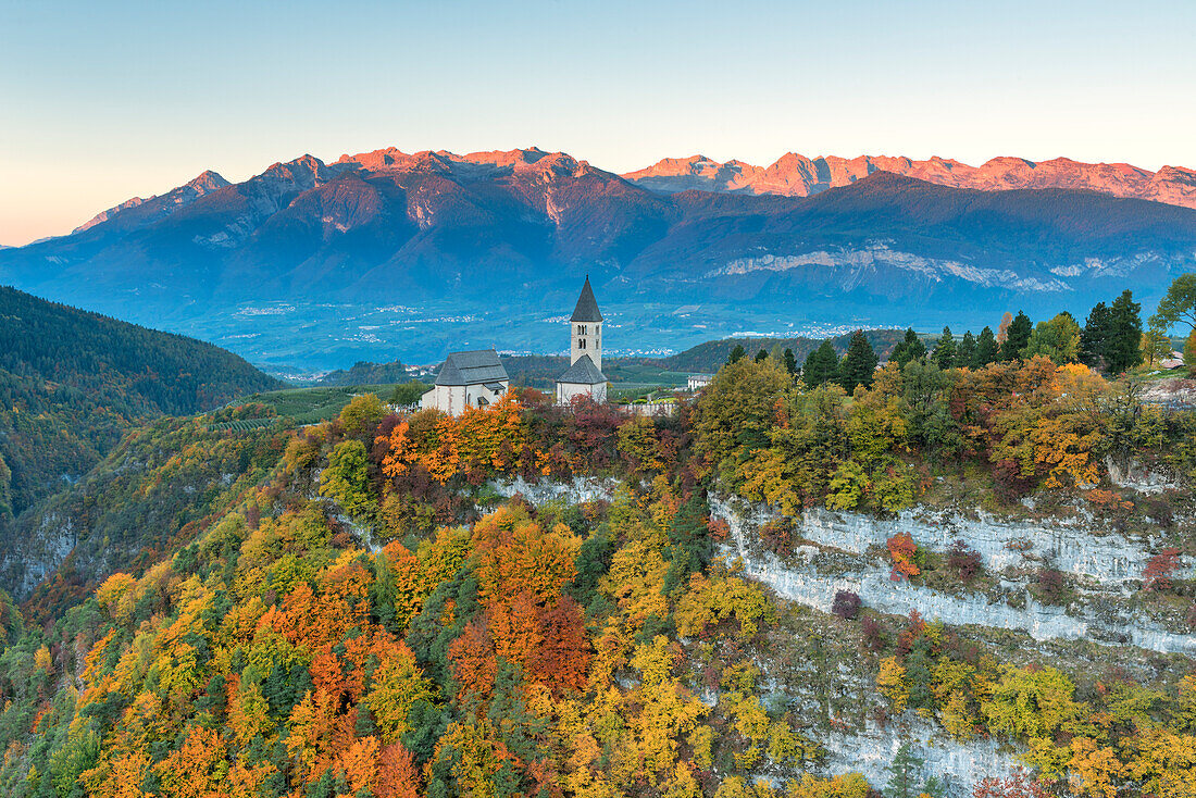 Church of San Martino in Non valley Europe, Italy, Trentino Alto Adige, Non valley, Vervò city, Predaia