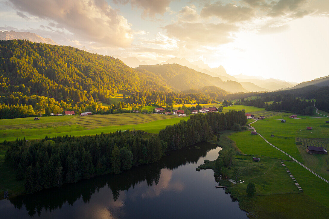 Geroldsee, Gerold, Garmisch Partenkirchen, Bayern, Germany